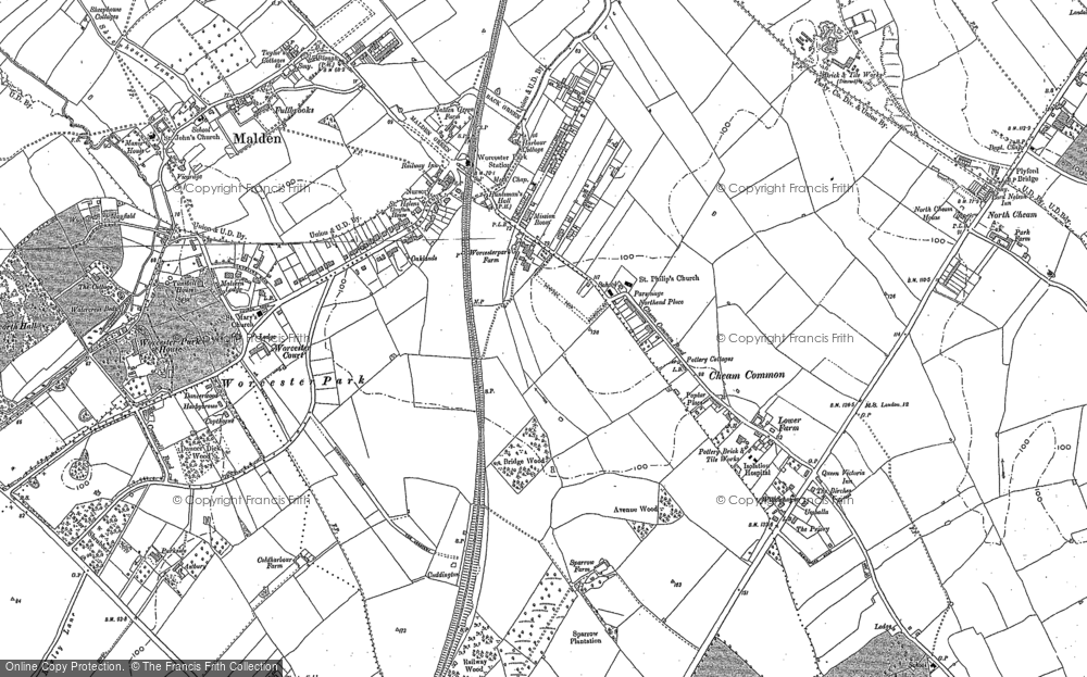 Worcester Park, 1894 - 1895