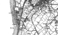 Old Map of Workington, 1923