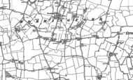 Old Map of Wormingford, 1896 - 1902