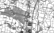 Old Map of Wormley, 1896 - 1915