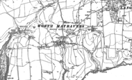 Old Map of Worth Matravers, 1900