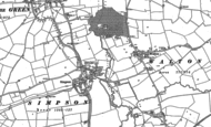 Old Map of Woughton Park, 1924