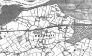 Old Map of Wrabness, 1902