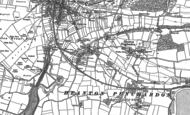 Old Map of Wrafton, 1903