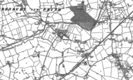Old Map of Wrenbury cum Frith, 1897