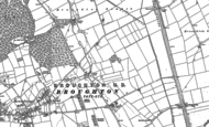 Old Map of Wressle, 1885 - 1886