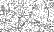Old Map of Wrexham Industrial Estate, 1909
