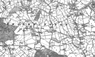 Old Map of Wrightington, 1892 - 1893