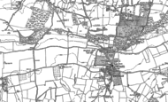 Old Map of Wrotham, 1895