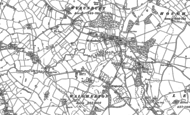 Old Map of Wybunbury, 1897