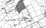 Old Map of Wyham, 1887