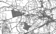 Old Map of Wyke, 1900