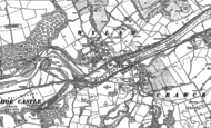Old Map of Wylam, 1914