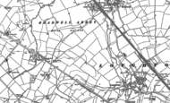 Old Map of Wymbush, 1898 - 1924
