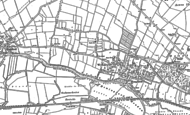 Old Map of Wyton, 1885 - 1887