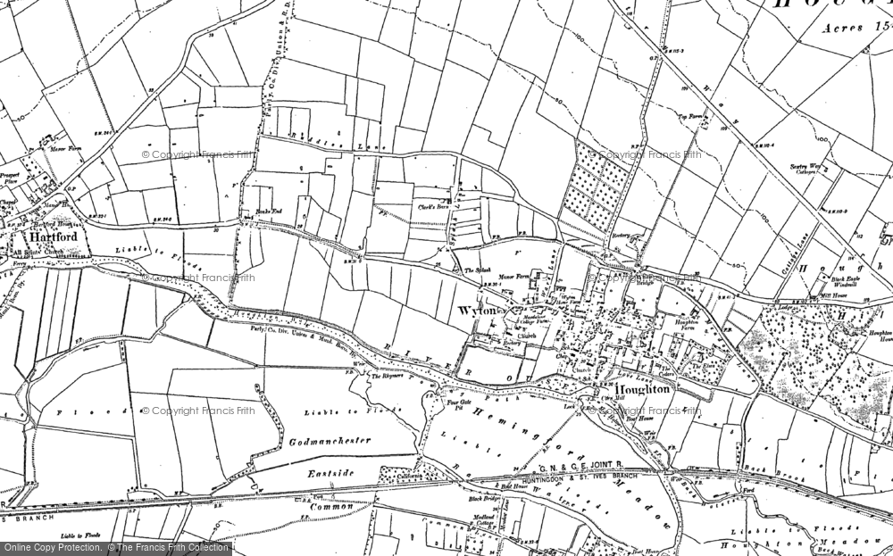 Wyton, 1885 - 1887