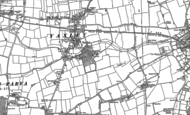 Old Map of Yaxley, 1885 - 1903