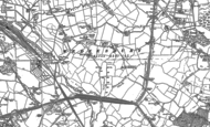 Old Map of Yew Tree, 1885 - 1902
