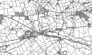 Old Map of Yockleton, 1881