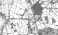 Old Map of Yorton Heath, 1880