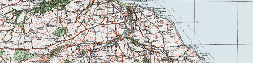 Old map of Airy Hill in 1925