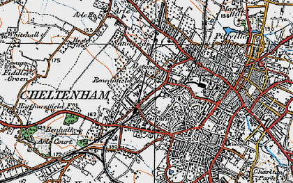 Old map of Alstone in 1919