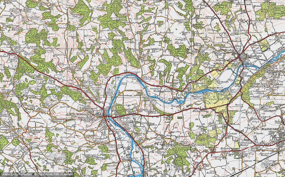 Old Map of Aston, 1919 in 1919