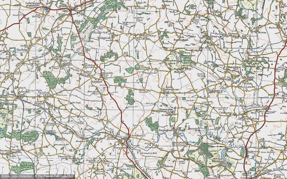 Barningham Green, 1922
