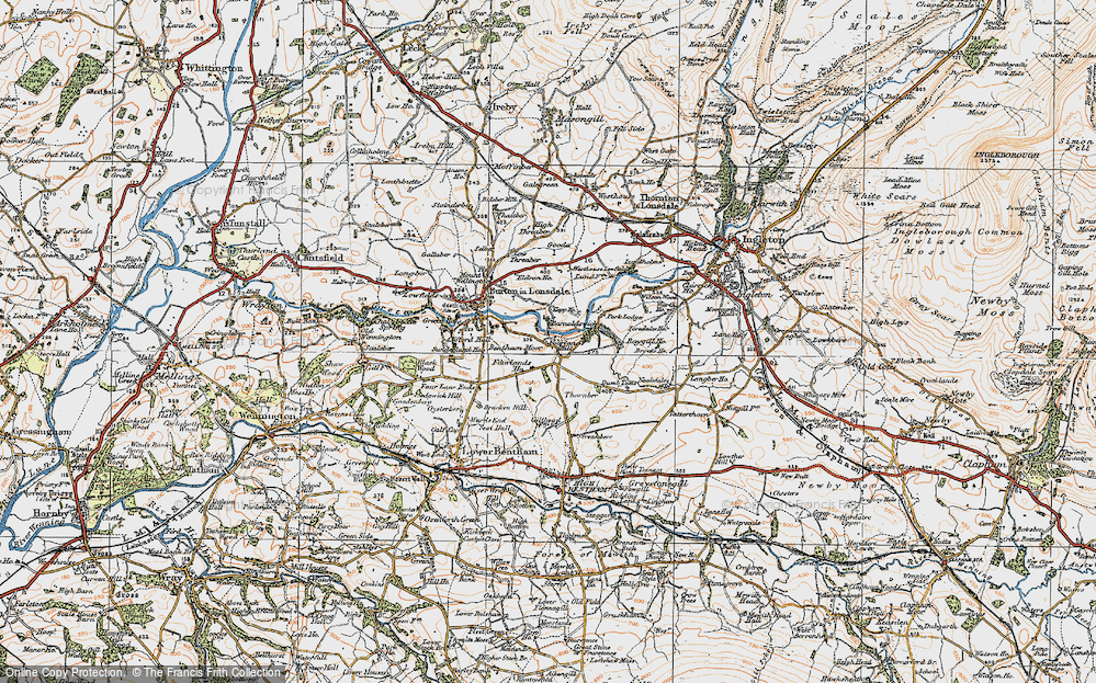 Old Map of Barnoldswick, 1924 in 1924