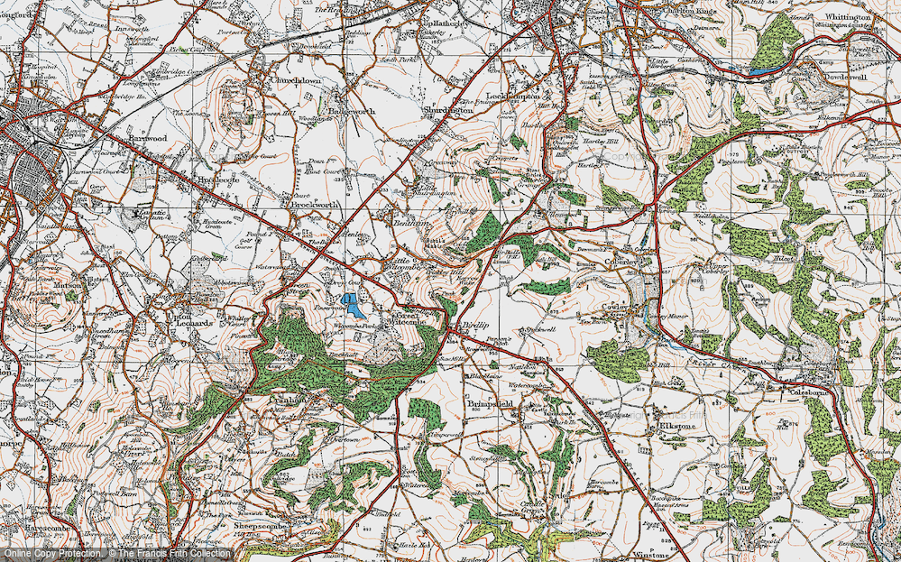 Old Map of Barrow Wake, 1919 in 1919