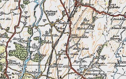 Old map of Larkrigg in 1925