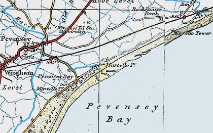 Old map of Beachlands in 1920