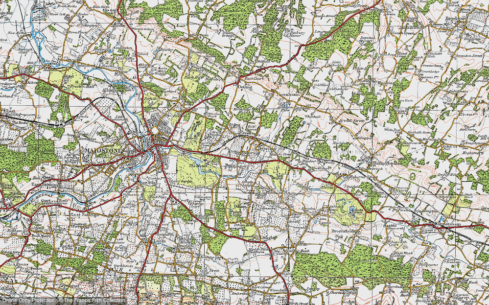 Bearsted, 1921