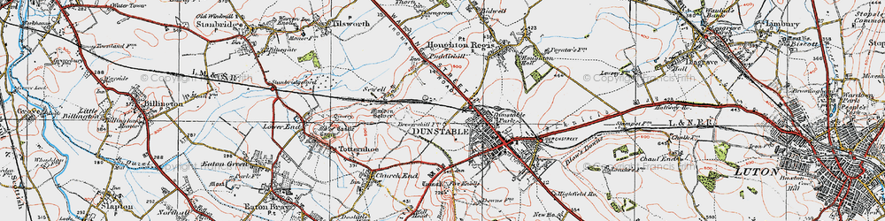 Old map of Beecroft in 1920