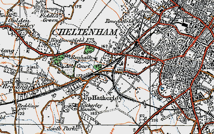 Old map of Benhall in 1919