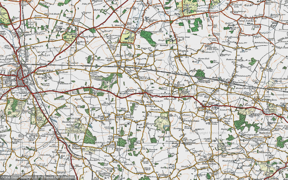 Beyton Green, 1921