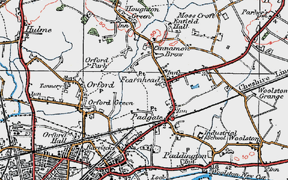 Old map of Blackwood in 1923