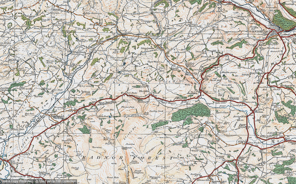 Bleddfa, 1920