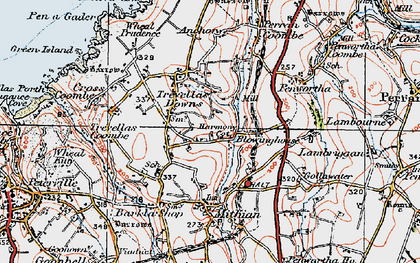 Old map of Blowinghouse in 1919