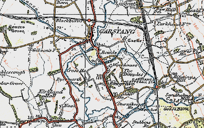 Old map of Ringing Hill in 1924