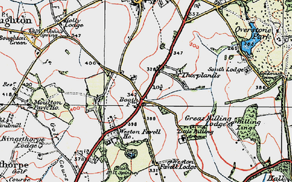 Old map of Boothville in 1919