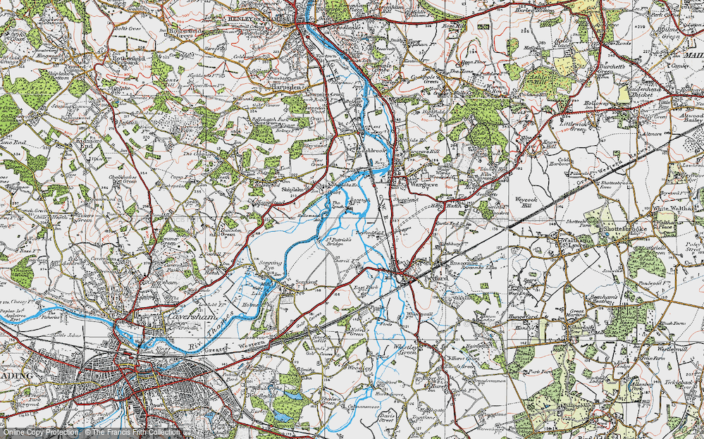 Historic Ordnance Survey Map of Borough Marsh, 1919