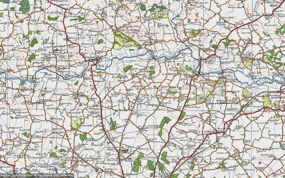 Boxted Cross, 1921