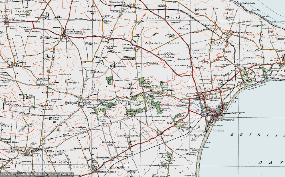 Old Map of Boynton, 1924 in 1924