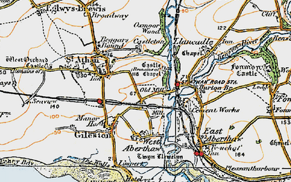 Old map of Boys Village in 1922