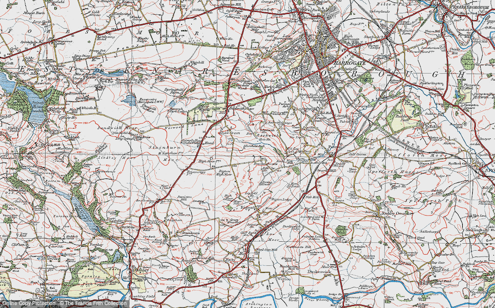 Old Map of Brackenthwaite, 1925 in 1925