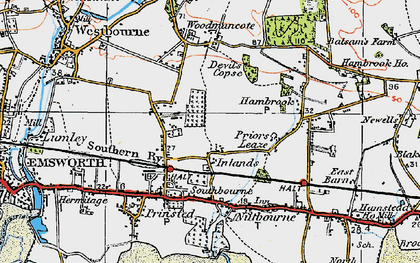 Old map of Breach in 1919