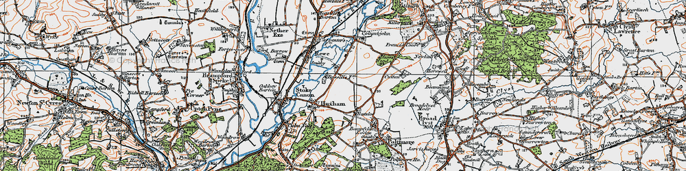 Old map of Brookleigh in 1919