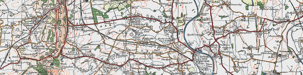 Old map of Brotheridge Green in 1920