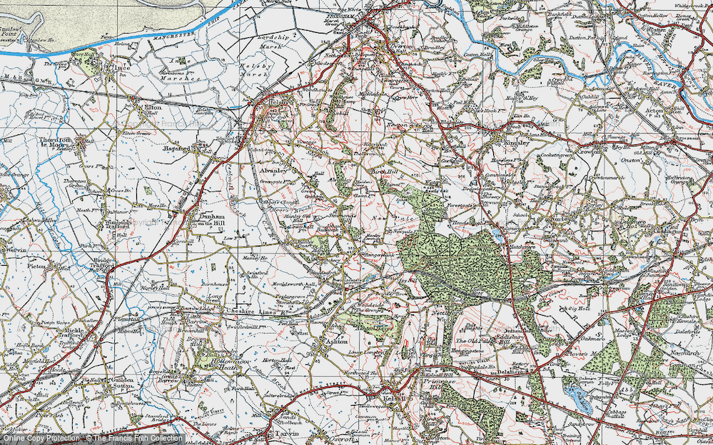 Old Map of Buckoak, 1923 in 1923